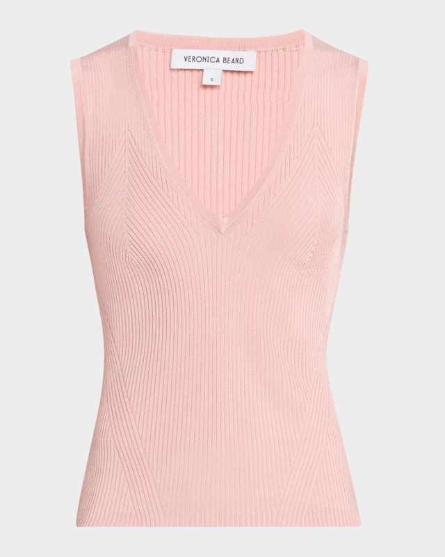Sid Sleeveless Ribbed Tank Top